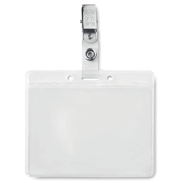 Badgehouder met clip