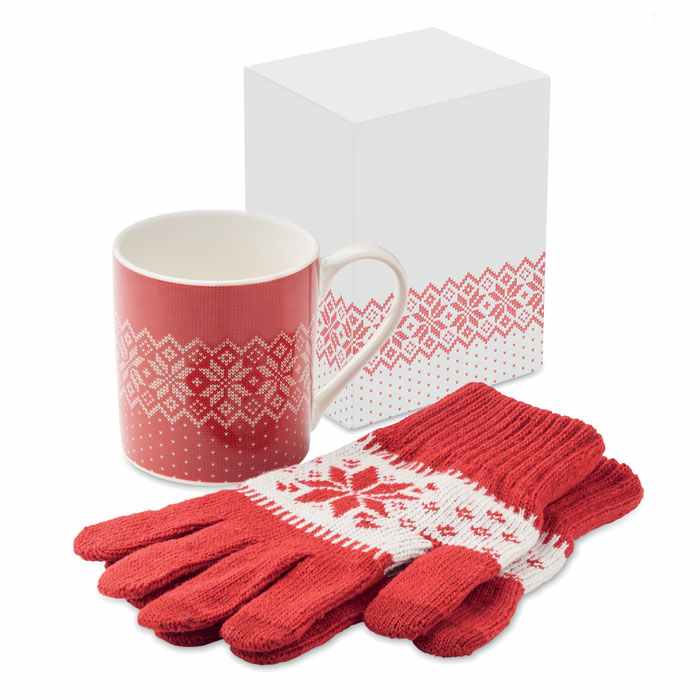 Cadeauset Mok en Handschoenen