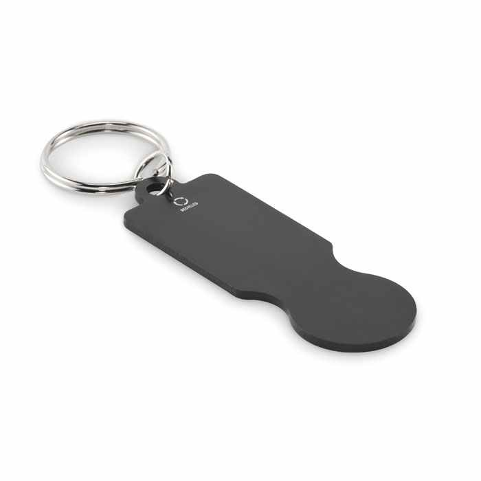 Winkelwagenmunt sleutelhanger