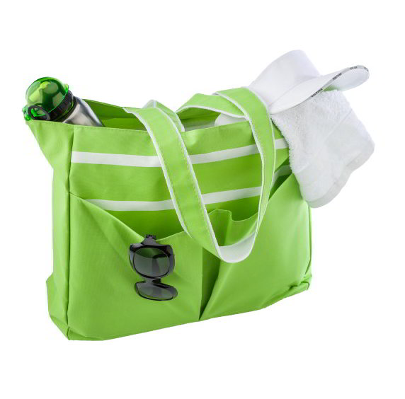 Strandtas Stripe huismerk kopen in de aanbieding