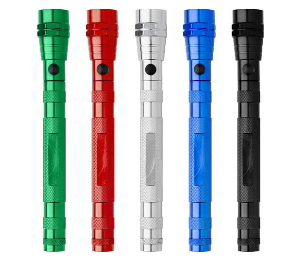 Zaklamp Telescoop Alu LED