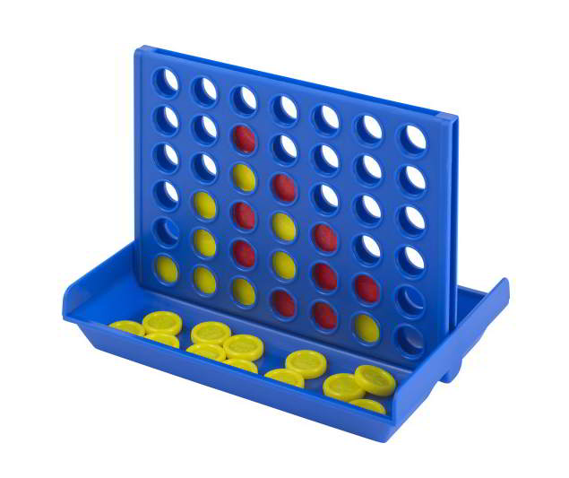 4 op 1 rij