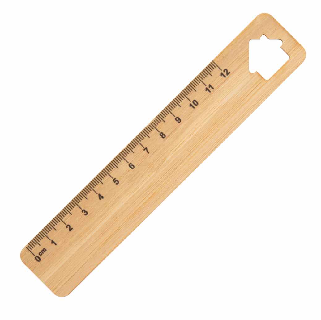 Liniaal Huisje 12 cm.
