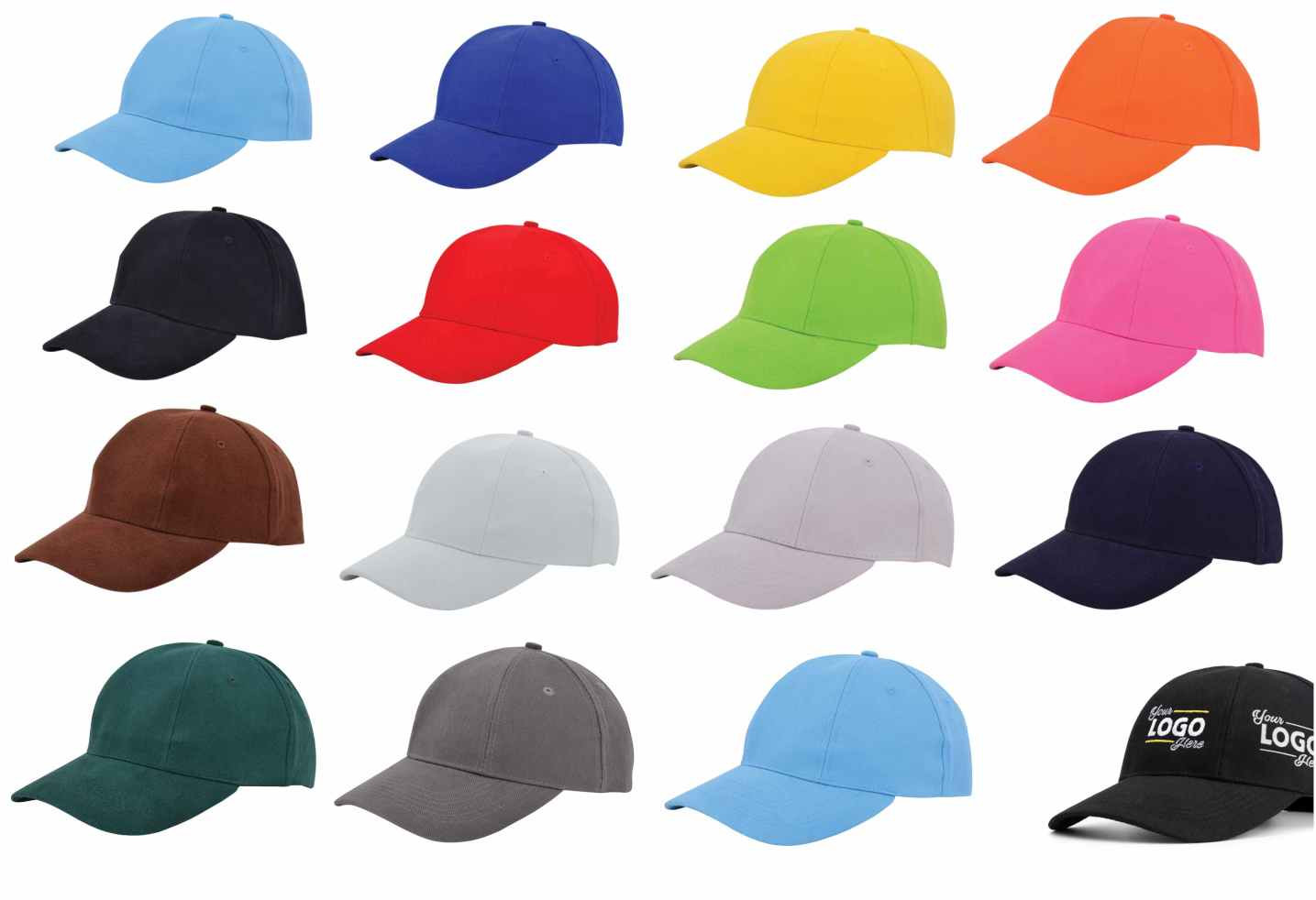 Baseballcap Turned Brushed