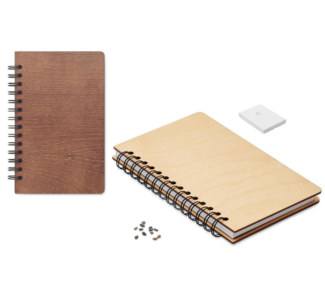 A5 notitieboek Hout GROWBOOK