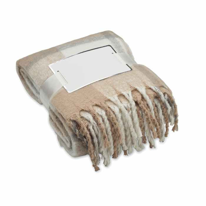 Ruitjesdeken Mohair