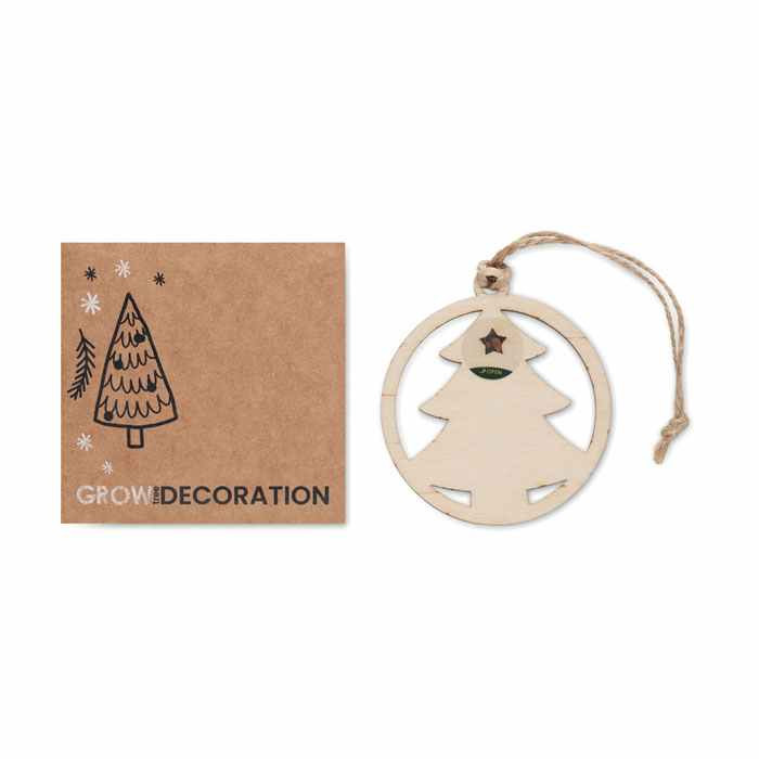 Kerstboomhanger met Kerstboomzaadjes