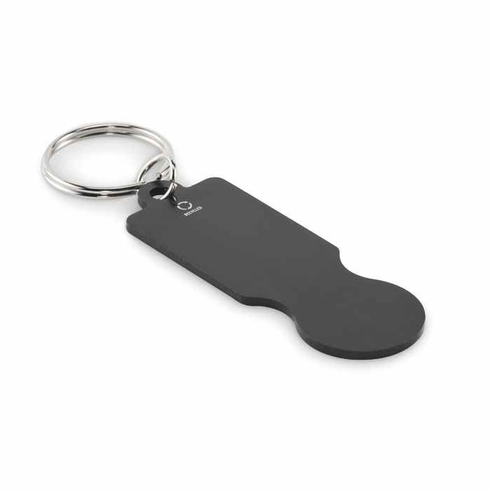 Winkelwagenmunt sleutelhanger