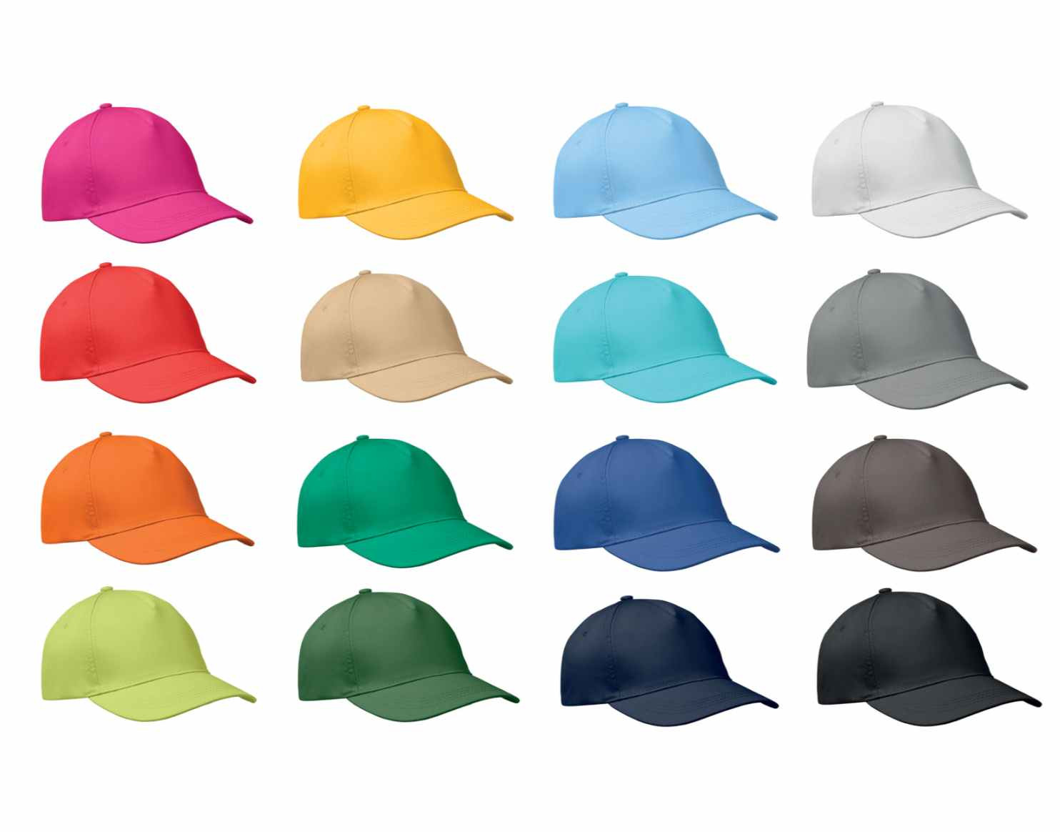 Baseballcap 5 Panelen