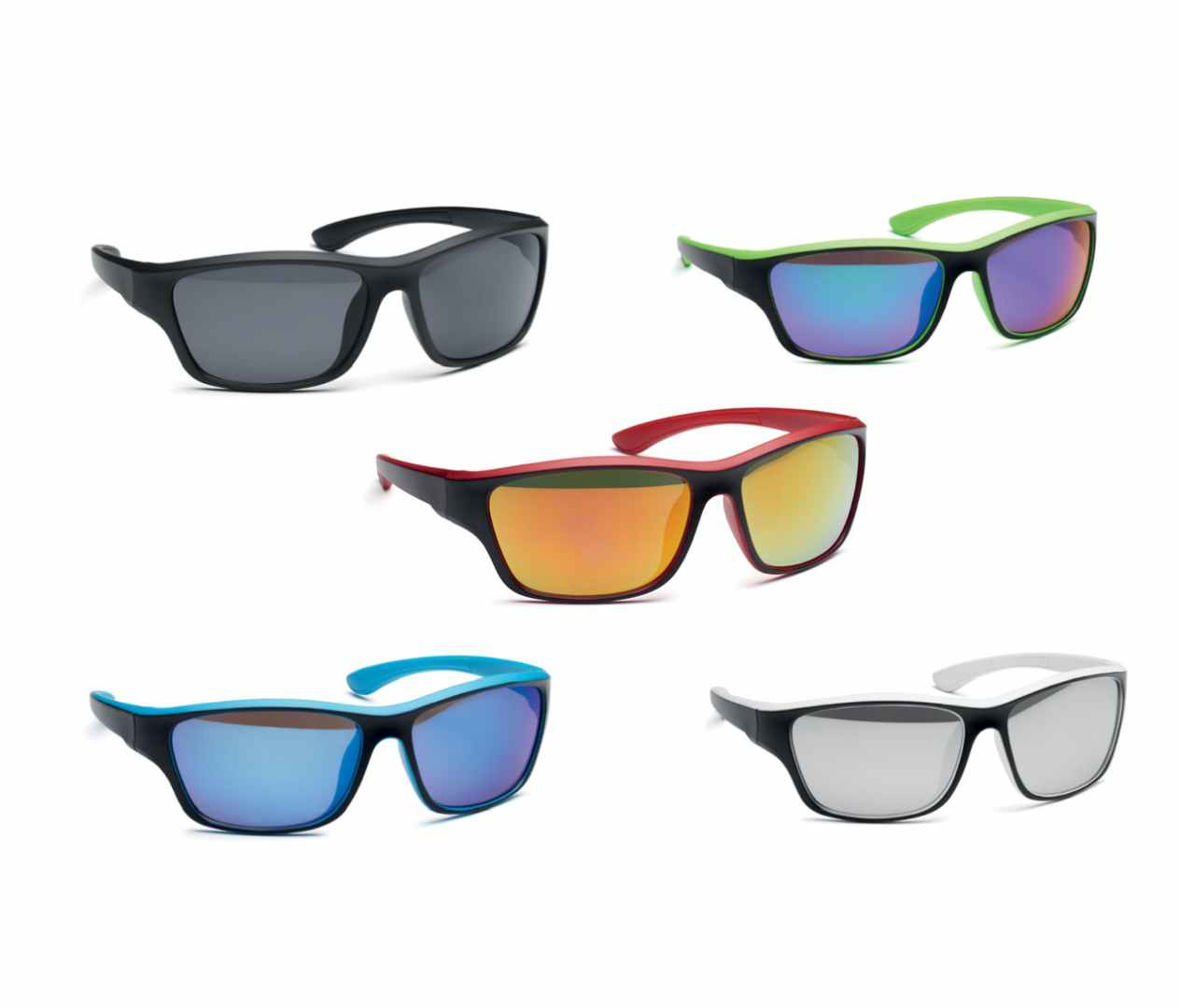 Sportzonnebril met Spiegelglazen