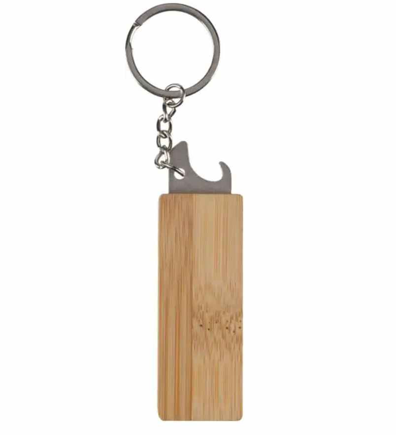 Sleutelhanger Bamboe flesopener