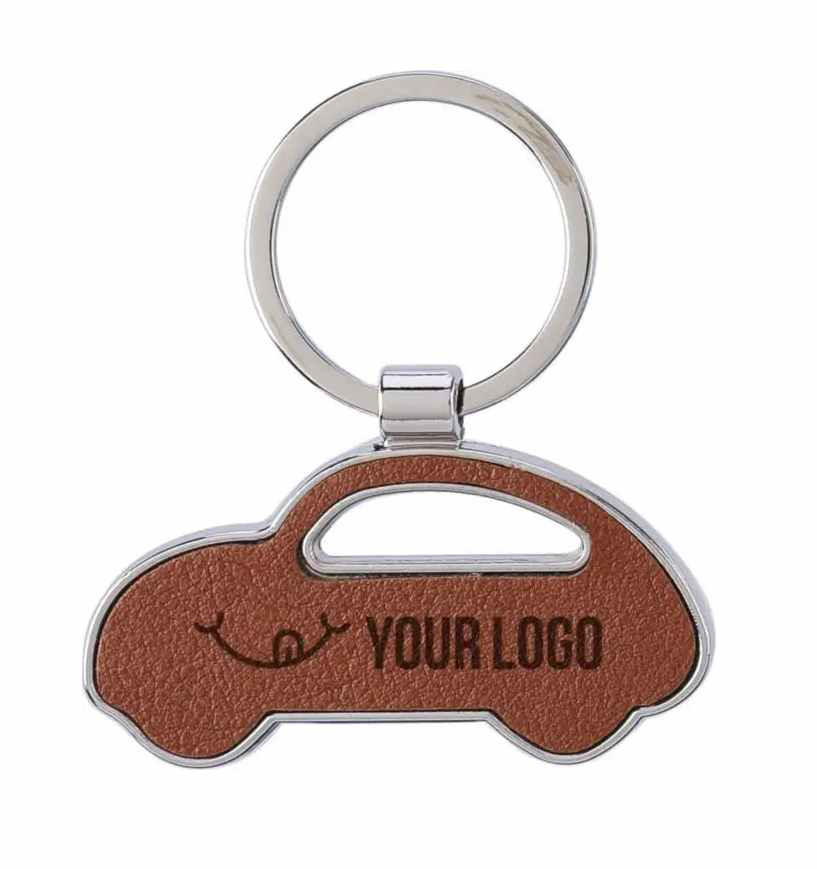 Sleutelhanger Leder Auto