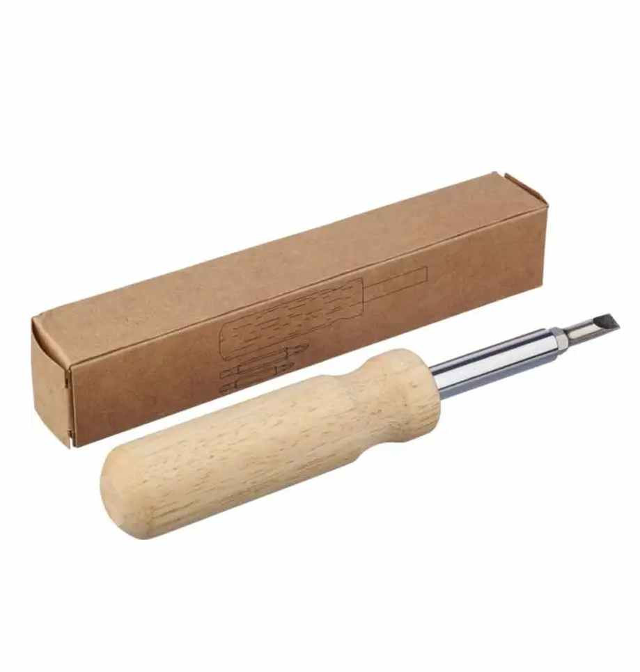 Rubberhout Schroevendraaier