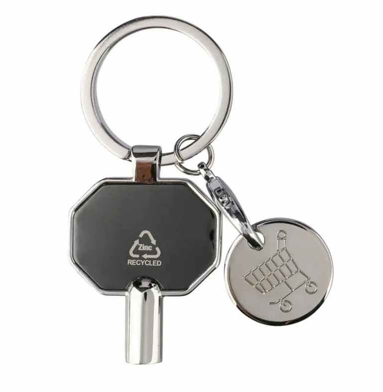 Ontluchtingssleutel met Winkelwagenmunt