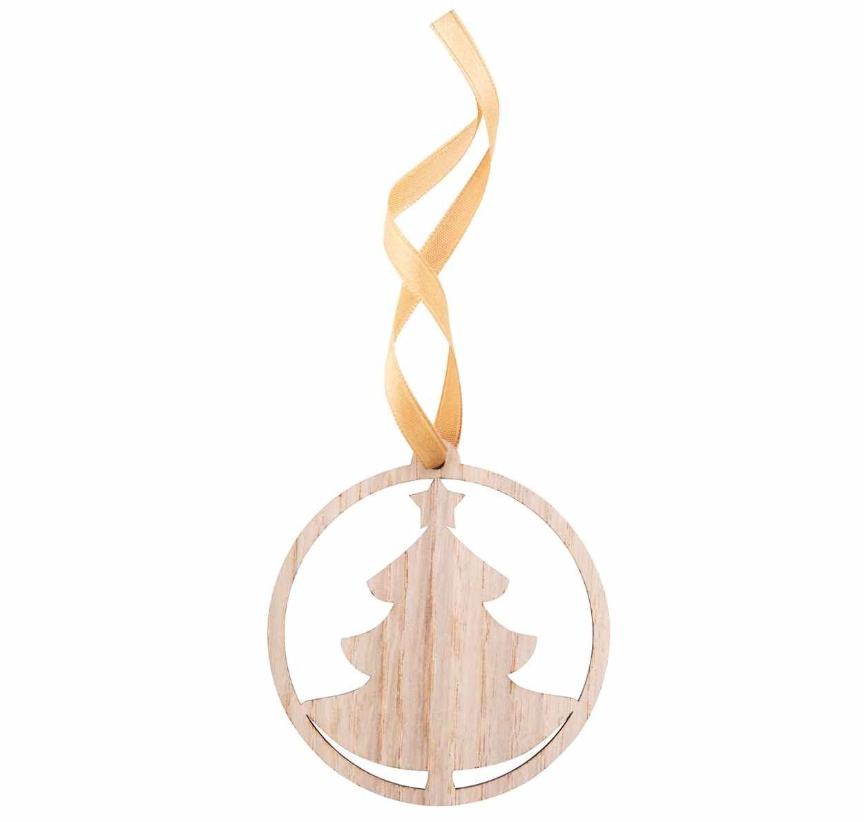 Houten Kerstboomhanger KERSTBOOM