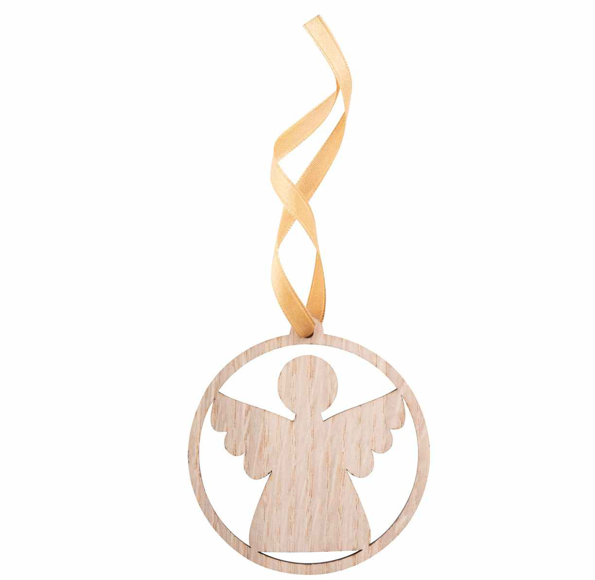 Houten Kerstboomhanger ENGEL