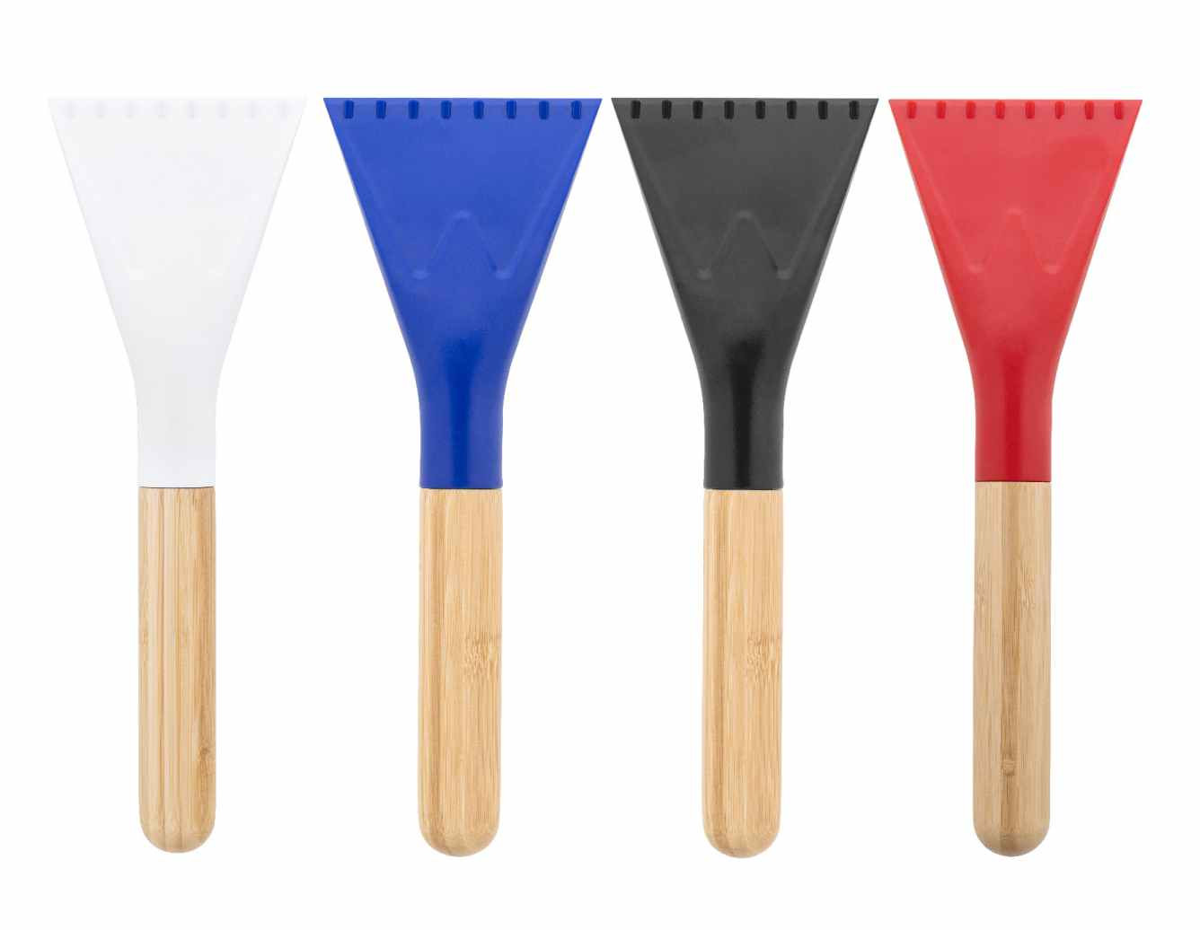 IJskrabber met houten steel