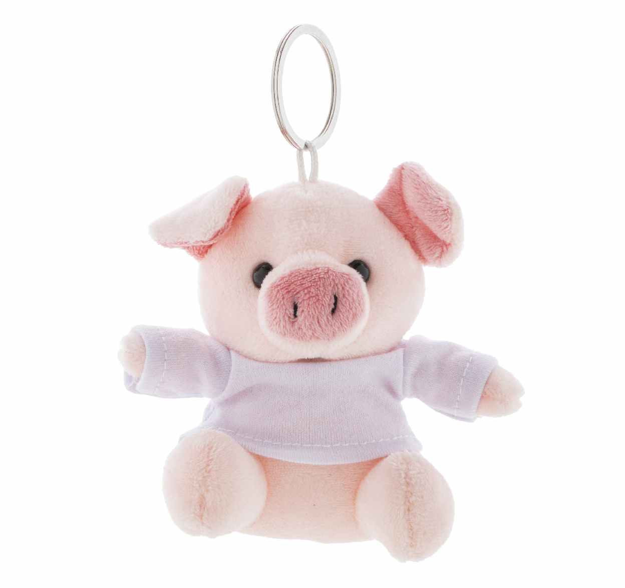 Pluche Varken sleutelhanger