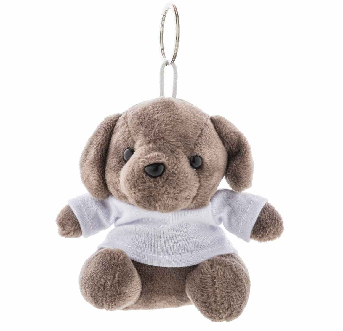 Pluche Hond sleutelhanger