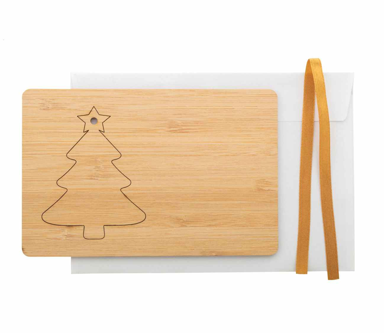 Kerstkaart van Hout