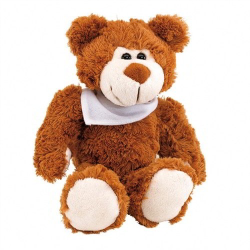 Pluche Teddybeer met sjaal