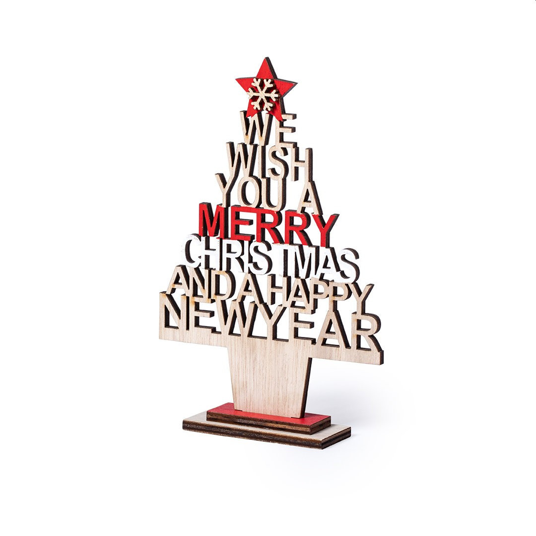 Kerstboom Hout Yesgifts.nl