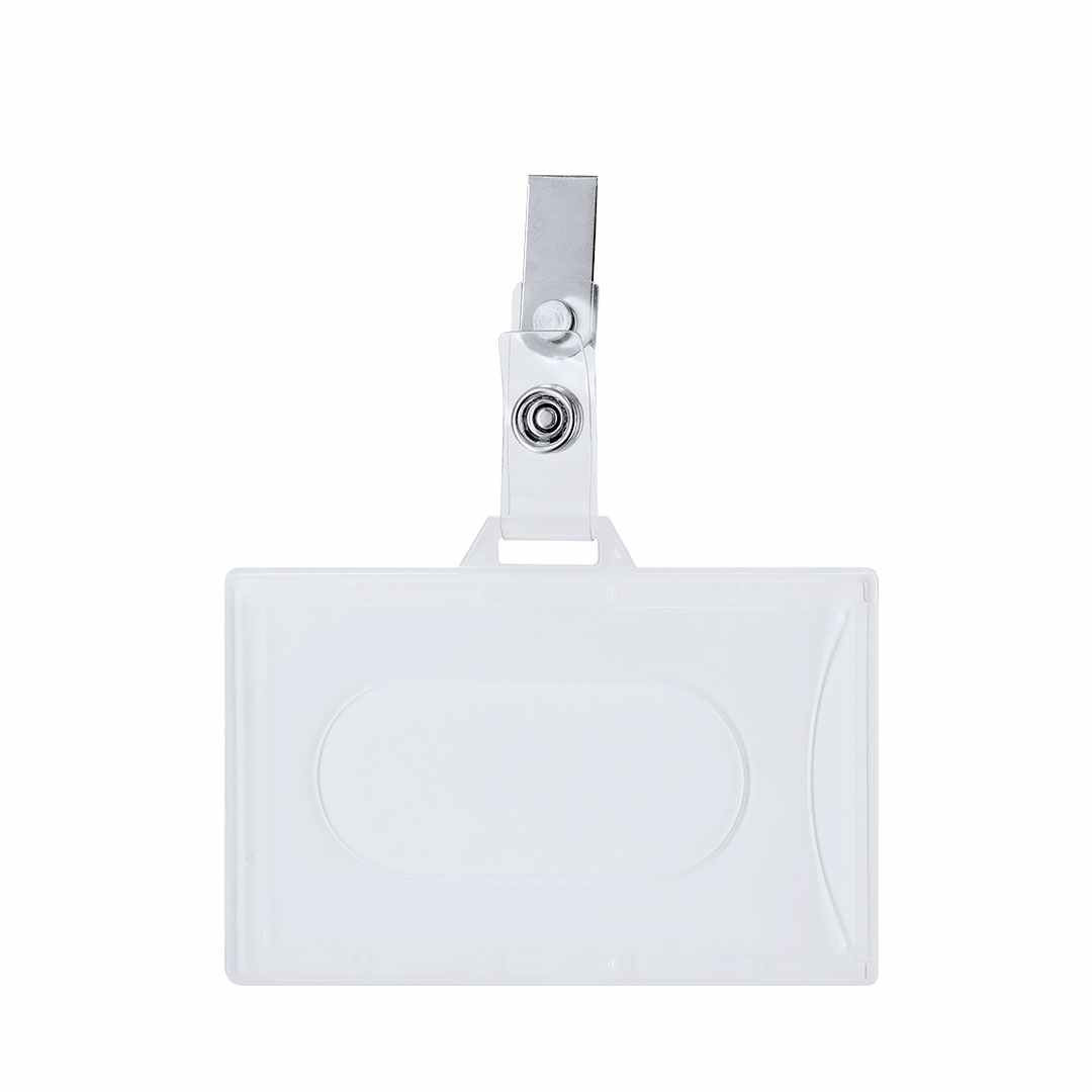 ID Badge met Clip Horizontaal