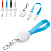 3 in 1 Oplaadkabel Sleutelhanger