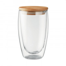 Drinkglas 450 ml met Deksel