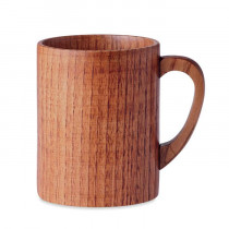 Houten Koffie Mok