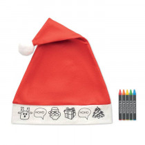 Kerstmuts zelf kleuren