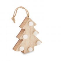 Kerstboom met lampjes