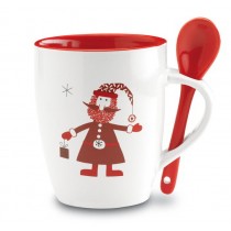 Kerstmok met lepel