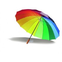 Regenboog Paraplu