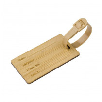 Bagagelabel Bamboe