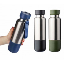 Dubbelwandige Drinkfles RVS