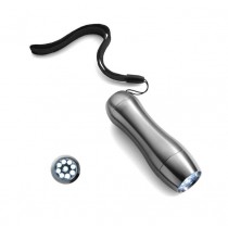 Zaklamp metaal 9 LED