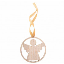 Houten Kerstboomhanger ENGEL