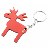 Rendier sleutelhanger Metaal