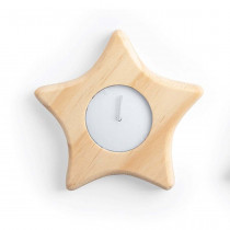 Kaarsje Kerstster Hout